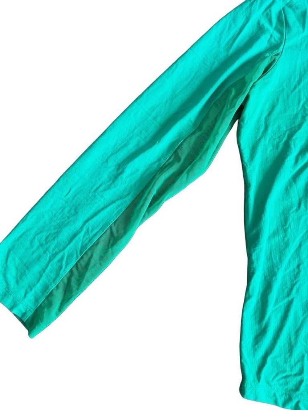 IBKÜL Women’s Quarter Zip Pullover Size M Teal Green UPF 50+ Cooling Golf Top - Picture 5 of 7